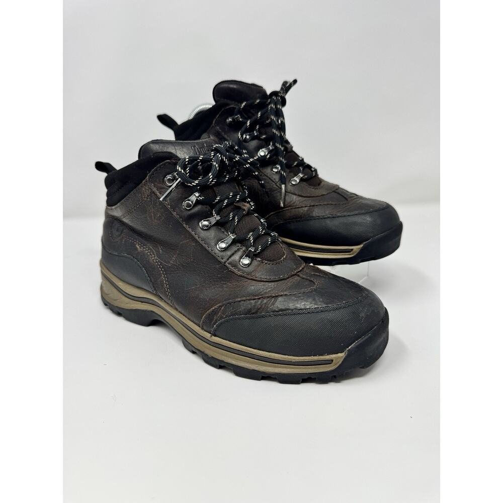 Timberland Leather Hiking Trail Ankle Boots Brown 22913-A5998 BIG BOY  5.5